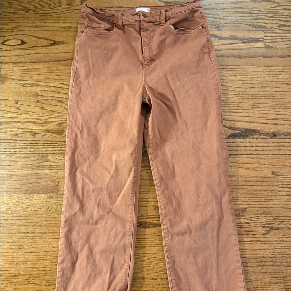 Altar'd State Women's Straight Leg Jeans in Brown